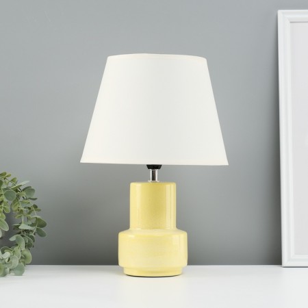 Table lamp "Theory" 1x40W E14 Beige 22.2x22.2x33cm