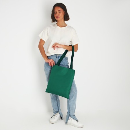 Bag Schoper NAZAMOK, 35x0.5x40 cm, Department without lightning, without lining, green-6