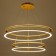 Light "Sphere" LED 272W 3000-6000K gray-gold 64x65x7cm Bayerlux