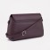 Bag-mixer on the valve, outer pocket, long belt, burgundy color