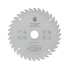 Disk of wood and chipboard Berger BG1651, optimal cut, 200x30/25.4/20/16x36z, 2.8/2 mm 98415