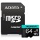 Карта памяти microSDXC 64GB A-Data AUSDX64GUI3V30SA2-RA1 Premier Pro + adapter
