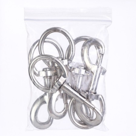 Carabiner with a semicircular base, 9.5 cm (ex. Distance 3 cm)-1