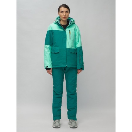 Ski suit, size 44, turquoise color