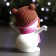New Year's figure "Snowman-Medvezon" 7x11x12cm