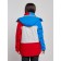 Ski jacket female winter, size 46, red color