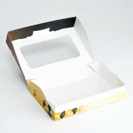 Folding box with the window "Happy Birthday!", 20 x 12 x 4 cm-2