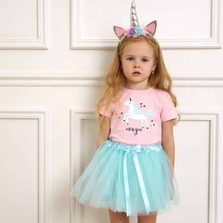 KAFTAN photo shoot Set "Unicorn": three -layer skirt and rim