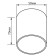 Ceiling light Feron ML177, IP20, GU10, 35 W, 55x55x70 mm, white color