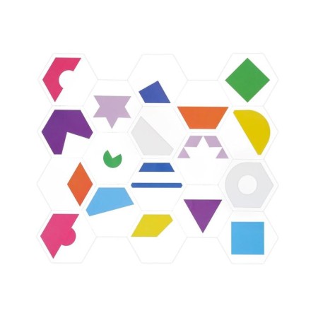 Board-heading game "Funny hexagons", 5+-3