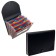A4 elastic band, 24 departments (multi -colored), black