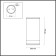IP65 LED GU10 7W Ceiling