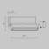 Technical C133CL-12W3K-B, LED, 12 W, 220x23x88 mm, 620 lm, 3000K, 3030, black, black lamp