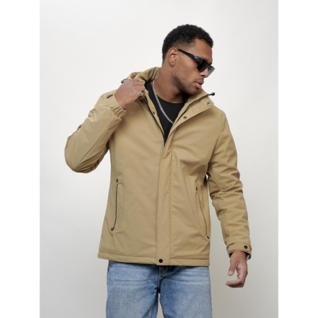Male spring jacket, size 58, beige color-9