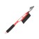 Brush STRICOM TORSO, 52 cm, with a scrap, soft handle, mix