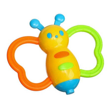 The rattle "Butterfly is a pipe", color mix, crush me-5