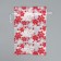 Bag gift organza "New Year's dance", snowflakes, 16 x 24 cm +/- 1.5 cm, New Year