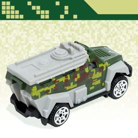 The inertial “Army” truck is transformed, light, sound-14