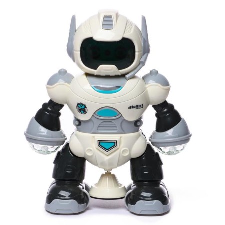 Breaker robot, light and sound effects, works from batteries, mix-1