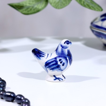 Souvenir "pigeon", gzhel-1