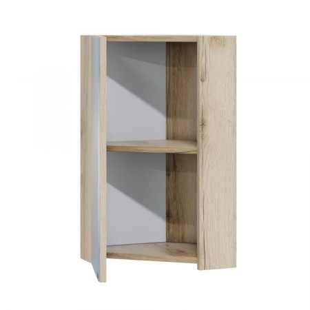 Santa Saturn slot cabinet 320x320x600 cm, corner, Austrian oak color-1