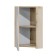 Santa Saturn slot cabinet 320x320x600 cm, corner, Austrian oak color
