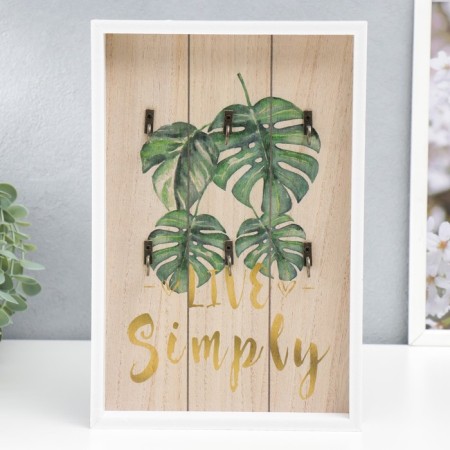 Decorative woods "Palm leaves" 30x20.2x3 cm