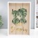 Decorative woods "Palm leaves" 30x20.2x3 cm