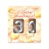Candle in the cake jubilee "line" (set 2 in 1), number 30, silver metallic, 6.5 cm