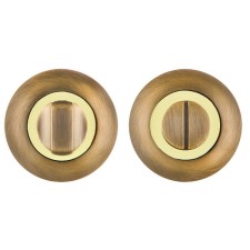 Turning handle Fuaro BK6 RM AB/GP-7, bronze/gold color
