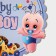 Decorative decoration (suspension) "Baby Boy" 28.5x24.5 cm, col. blue