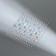 Rhinestones of self -adhesive curly “Assorted”, 128 pcs on a sheet, with holography, silver color