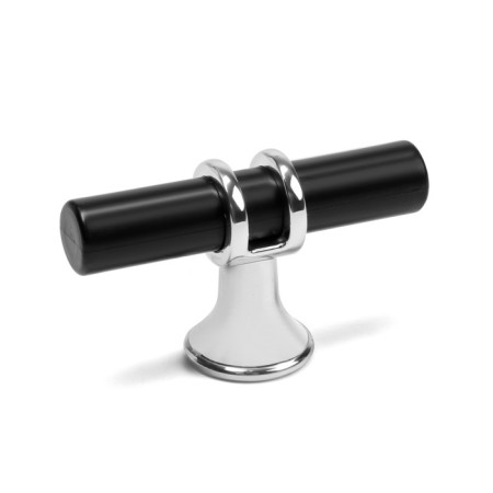 Cappio pen pen, d = 12 mm, plastic, chrome color/black