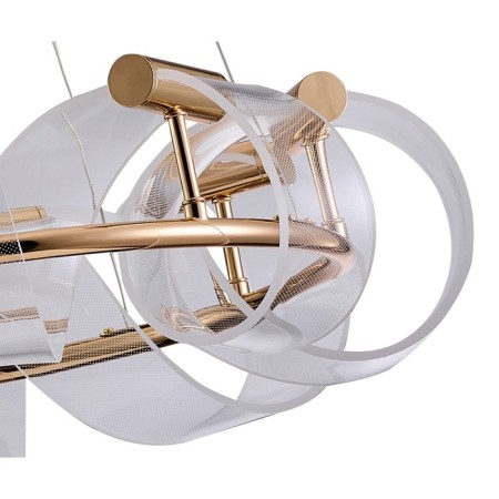 Suspension "Early", size 50x150 cm 6x10W, LED 3000K-1