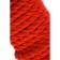 Shibari rope Pecado BDSM, on a coil, cotton, red, 10 m