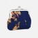 Women's wallet on the farmar, dark blue color