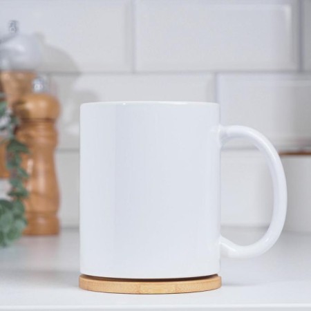 Mug for sublimation and application "Premium", with a logo