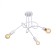 Lamp "Knot" White 3x40W E27 85x85x40 cm