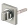 Turning handle Fuaro BKW8 KM SN/CP-3, matte chromium/chrome
