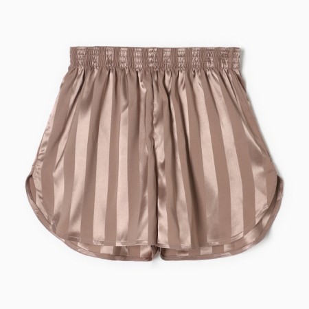 Women's shorts KAFTAN SILK "strip" size 40-42, powder-5