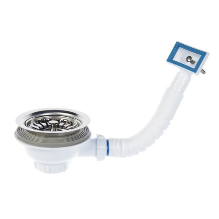 Issue Aquant, 3 1/2 "x 40 mm, with a metal lattice d = 115 mm, with a rectangular overflow