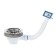 Issue Aquant, 3 1/2 "x 40 mm, with a metal lattice d = 115 mm, with a rectangular overflow
