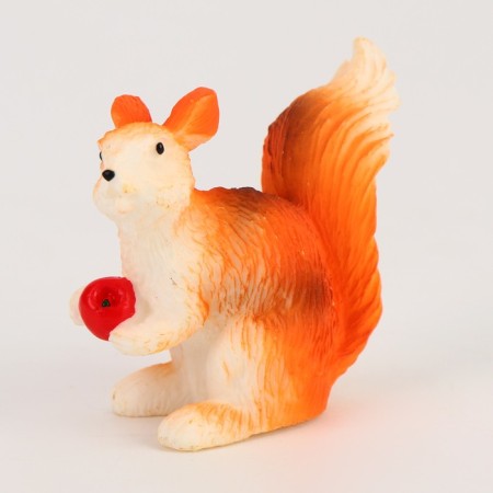 Miniature Puppet "Squirrel with an apple", set 2 pcs., Size 1 pc. - 5 × 4 cm