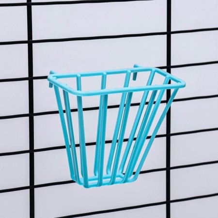 A cell for rabbits, guinea pigs "Pigger" No. 4 folding, 80 x 50 x 47 cm, turquoise-8