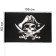 Pirate flag, 90 x 135 cm, polyester silk, without shaft