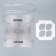 Capcake box, confectionery packaging, 4 cells “Best”, 16 x 16 x 10 cm