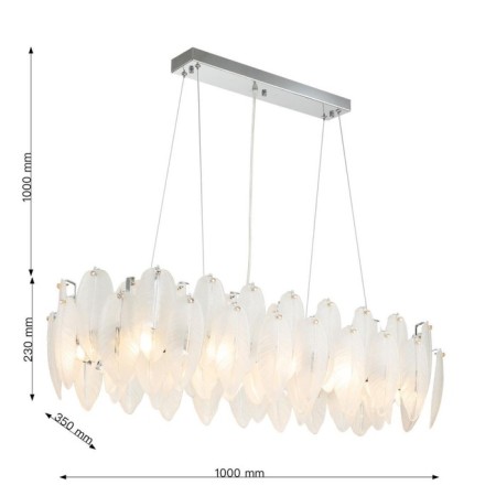 Beluta Suspension 350 mm, E14 480W-2