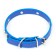 The collar "Bows and Rhinas", 38 x 1.5 cm, Osh 27-33, blue