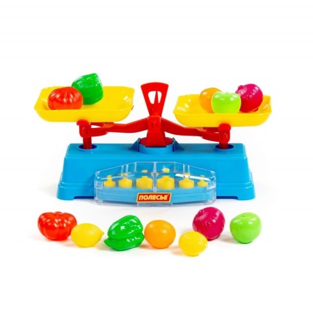 Game set "Shop", Libra and set of products, 12 items-2