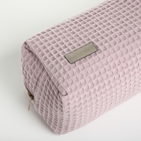 TEXTURA lightning cosmetic bag, pink color-6